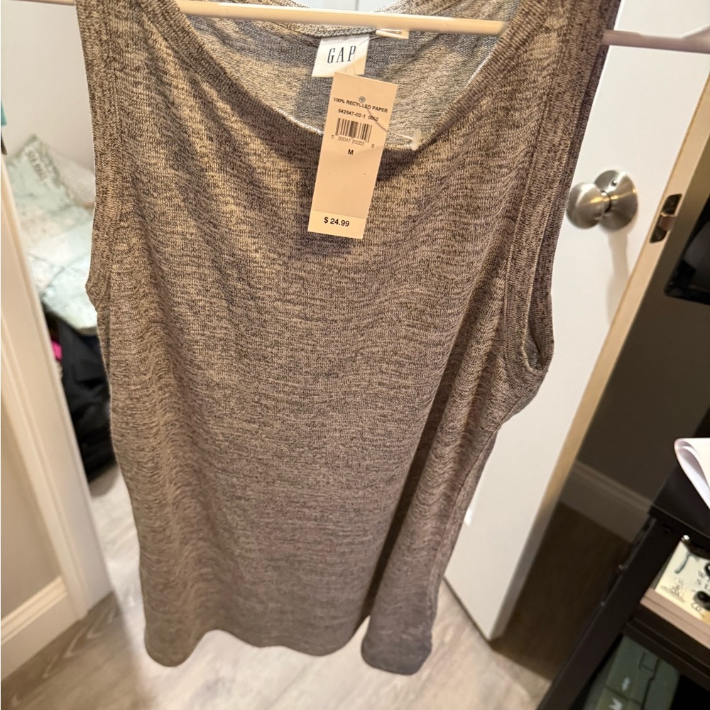 GAP Heather Gray Women's Tank Top